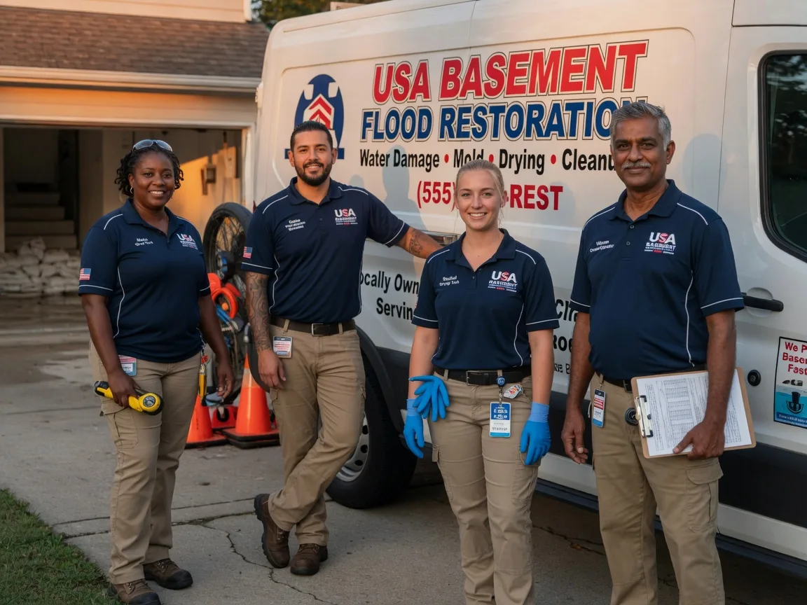 Basement Flood Cleanup company in New Lisbon, IN
